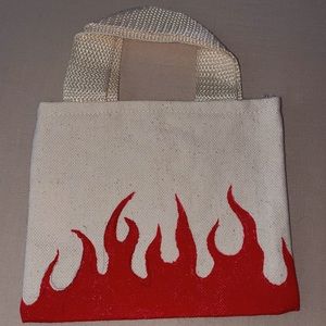 teeny tiny fire tote